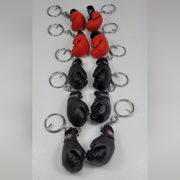 RINGSIDE Other - Set of 10 Ringside Boxing Glove Keychain Rings.